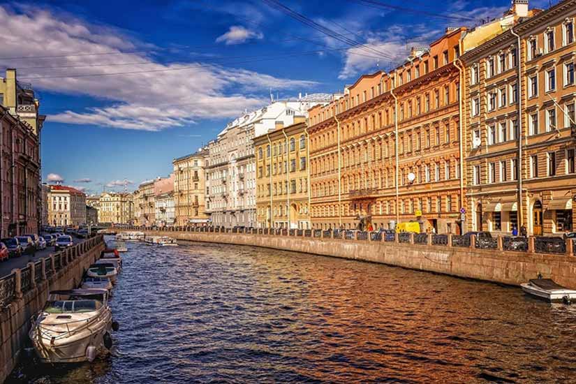 Roteiro diferente na Europa em São Petersburgo