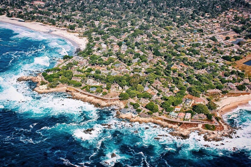 Praia Carmel Califórnia