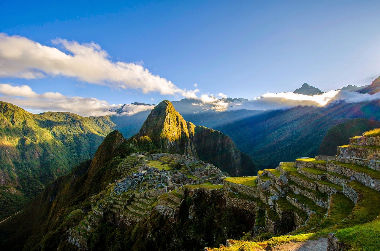 Machu Picchu, na América do Sul Turismo na América do Sul
