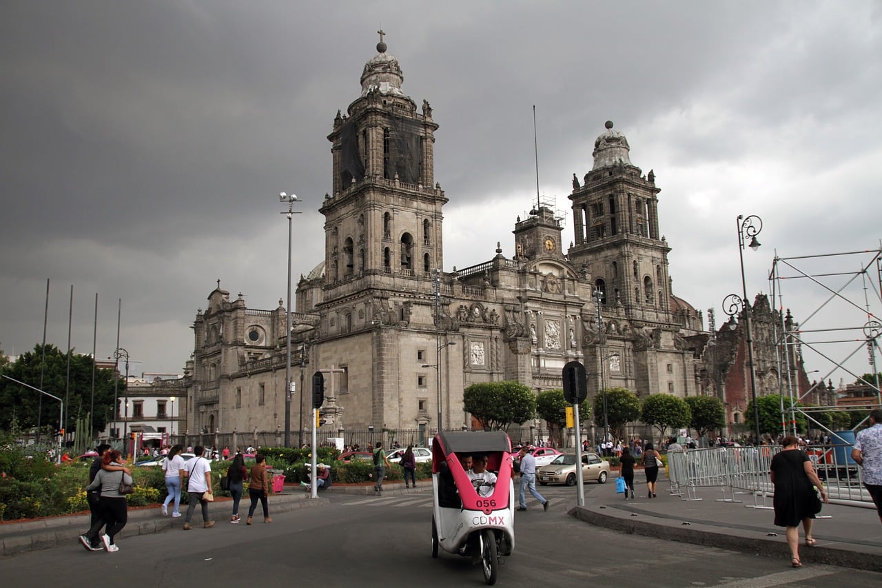 México é um país católico igrejas na cidade do mexico