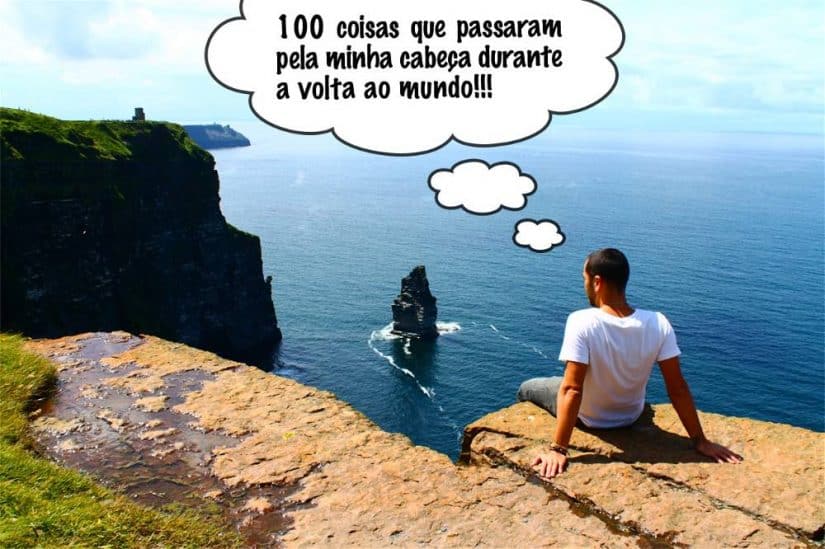 Pensamentos sobre a volta ao mundo.