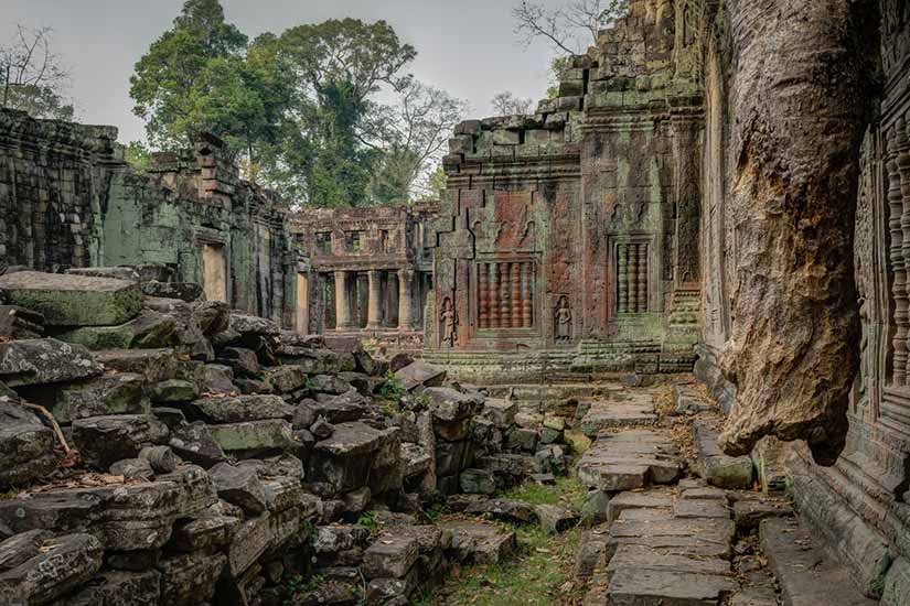 mapa turistico camboja