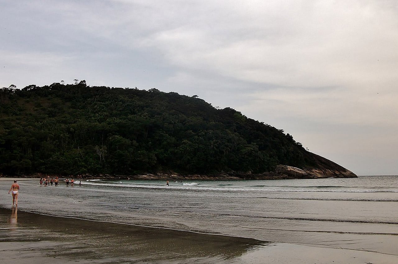 melhores praias do guarujá