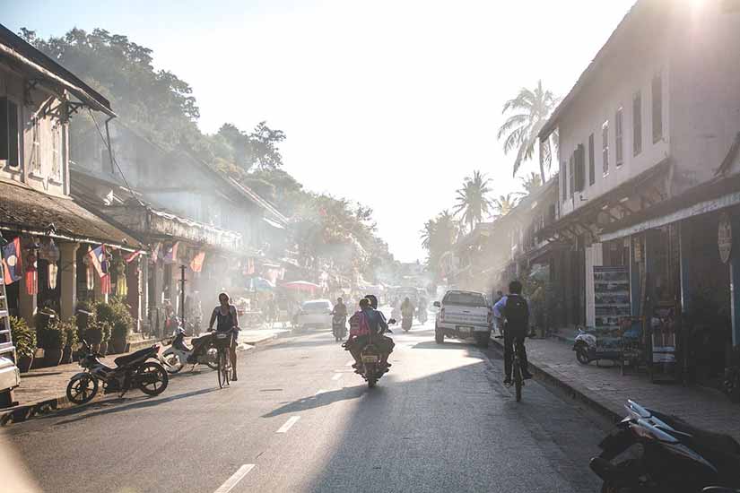 região turistica do laos