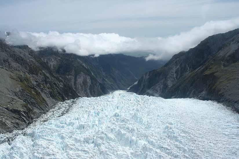 geleiras na nova zelândia