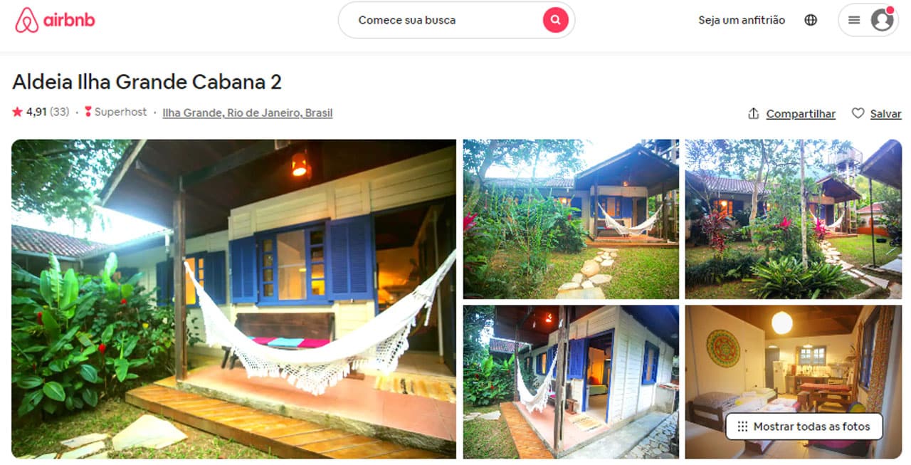 airbnb angra dos reis -frade