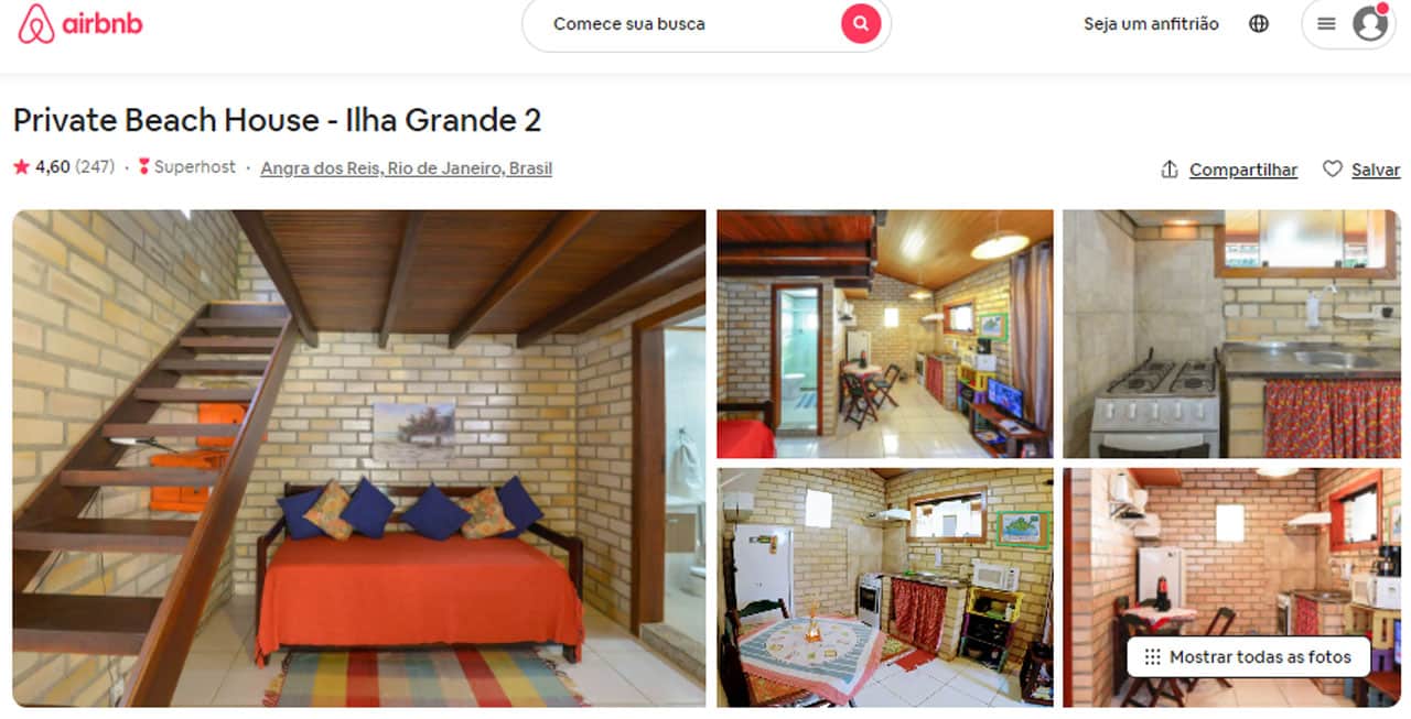 Como chegar em Ilha Grande Airbnb em Angra dos Reis - Ilha Grande