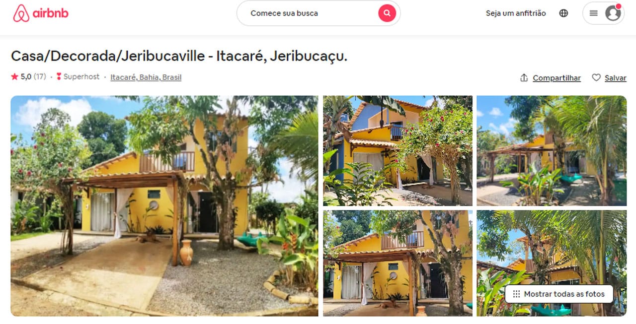 airbnb itacaré dicas