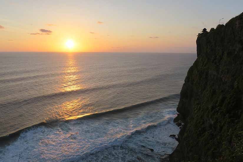 onde ver o pôr do sol em bali?