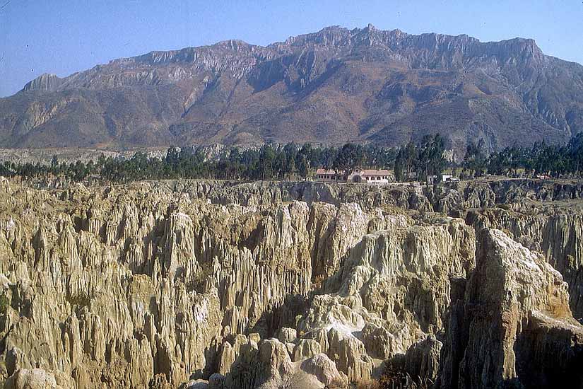 Valle de la Luna, em La Paz