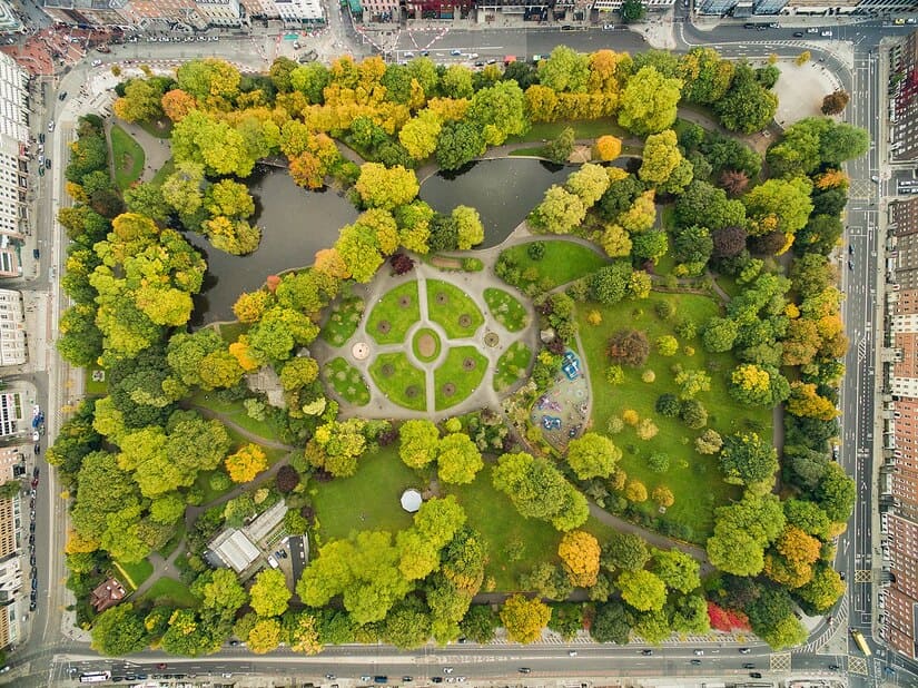 dicas de dublin parques