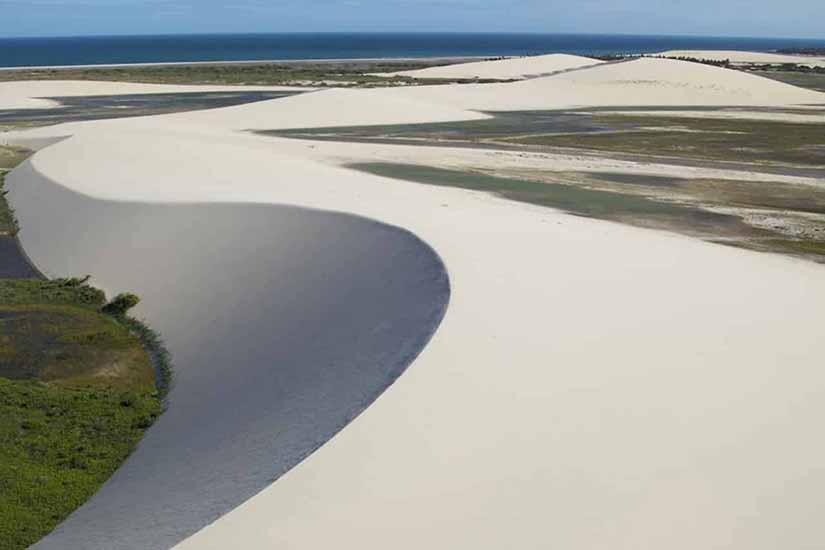 lagoas em jericoacoara