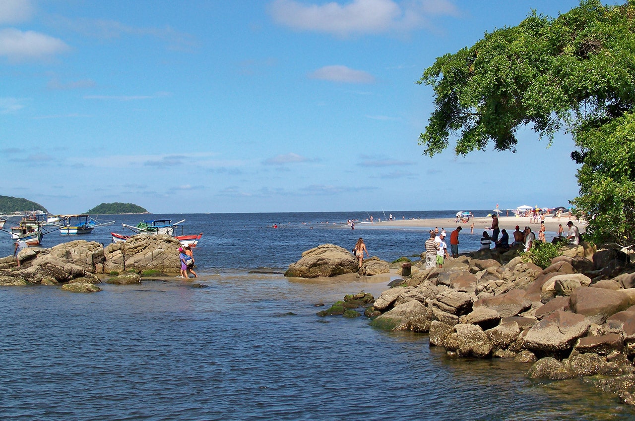 Praias do Paraná Caieiras