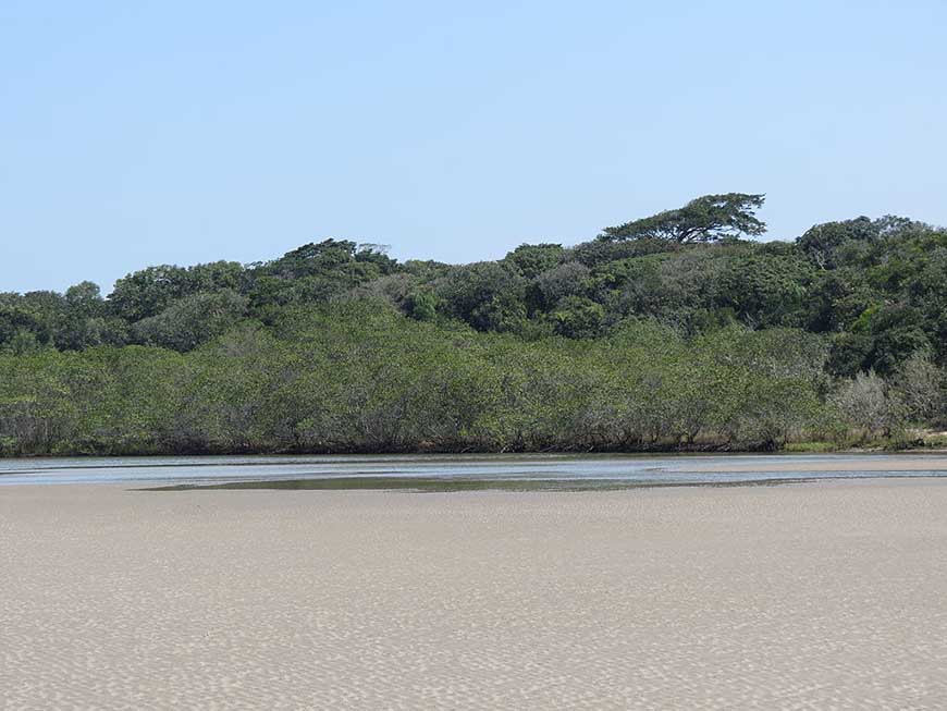 Praia de Itaguaré em Bertioga