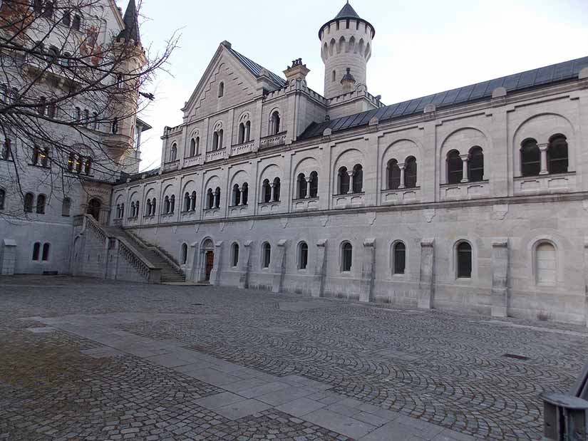 ingresso para o Castelo de Neuschwanstein