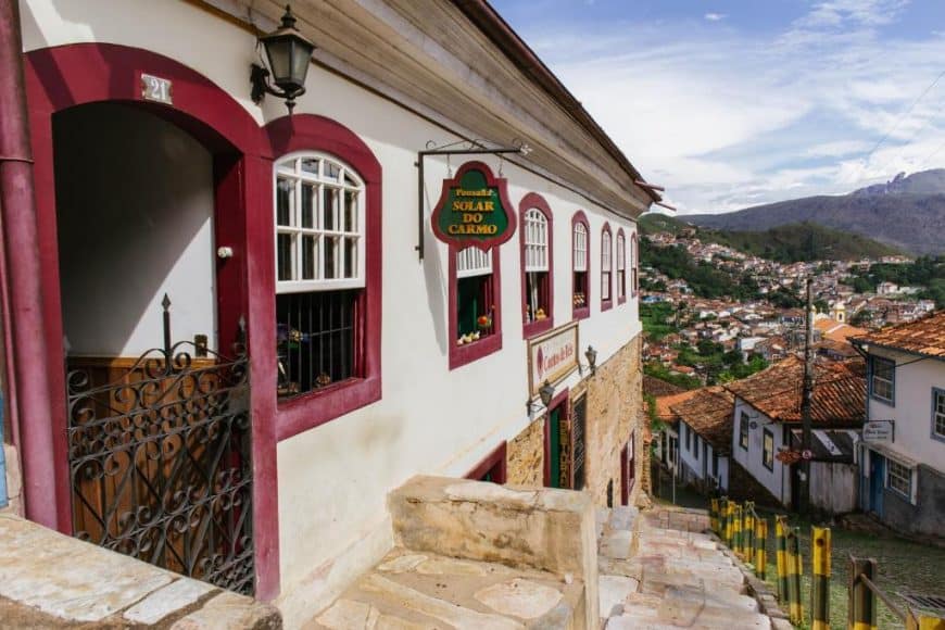 pousadas no centro histórico de ouro preto