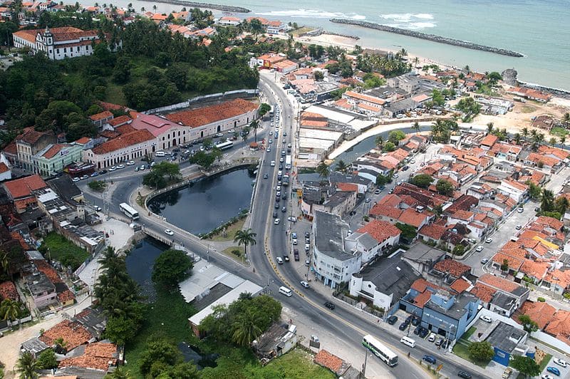 vista aerea da cidade de Pernambuco 