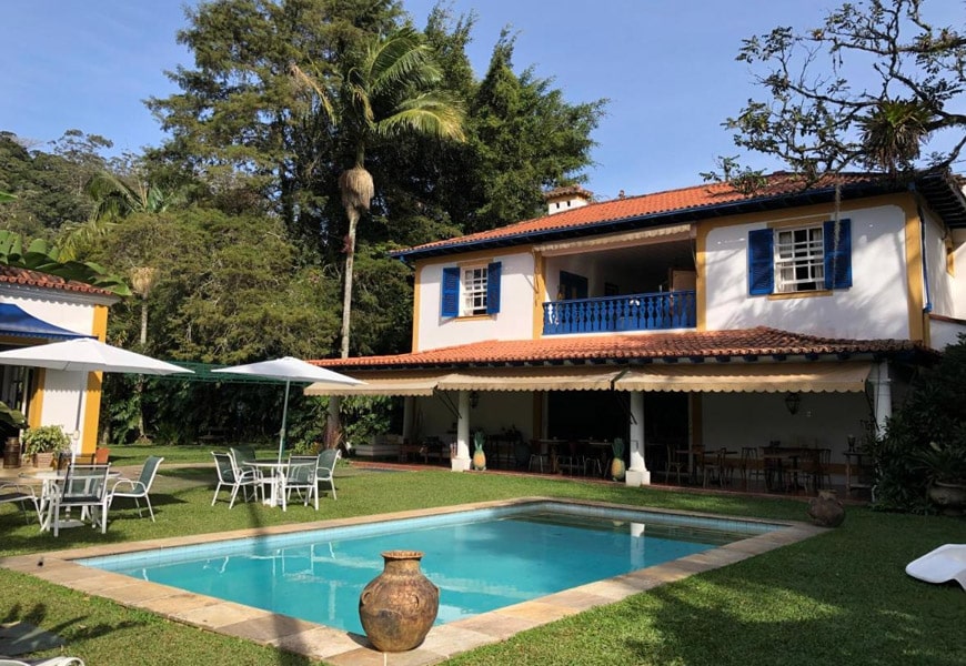 pousadas em petrópolis com piscina