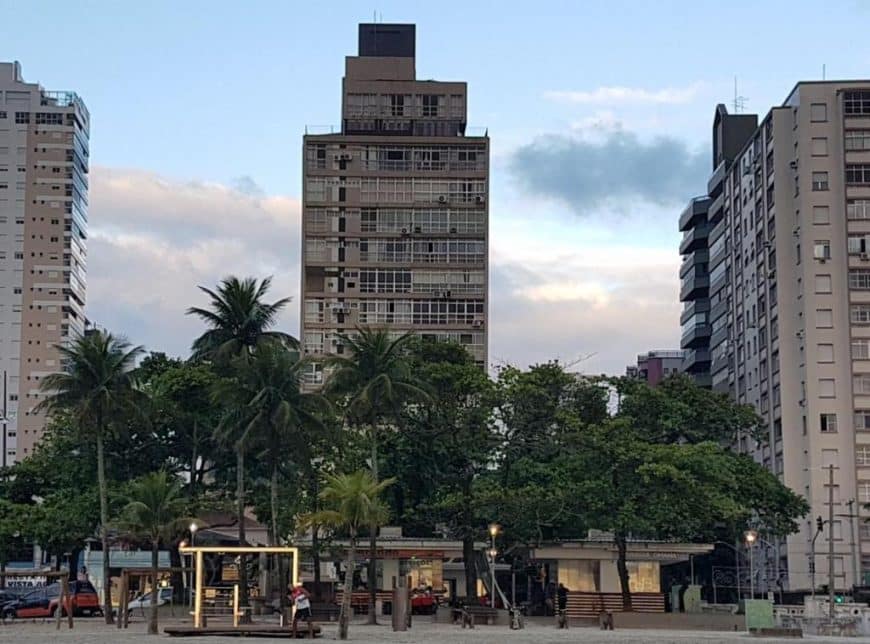 pousada em santos praia do gonzaga 