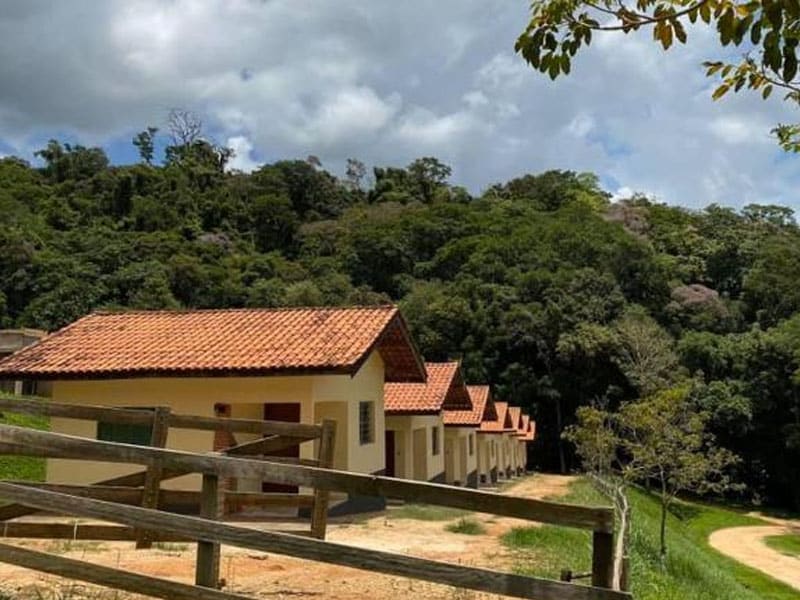 fazenda paisagem chalés em serra negra 