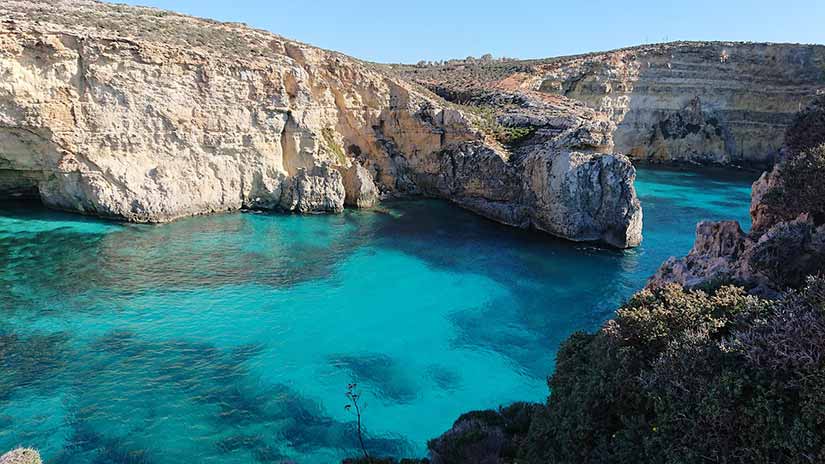 Excursão para a Lagoa Azul Malta 