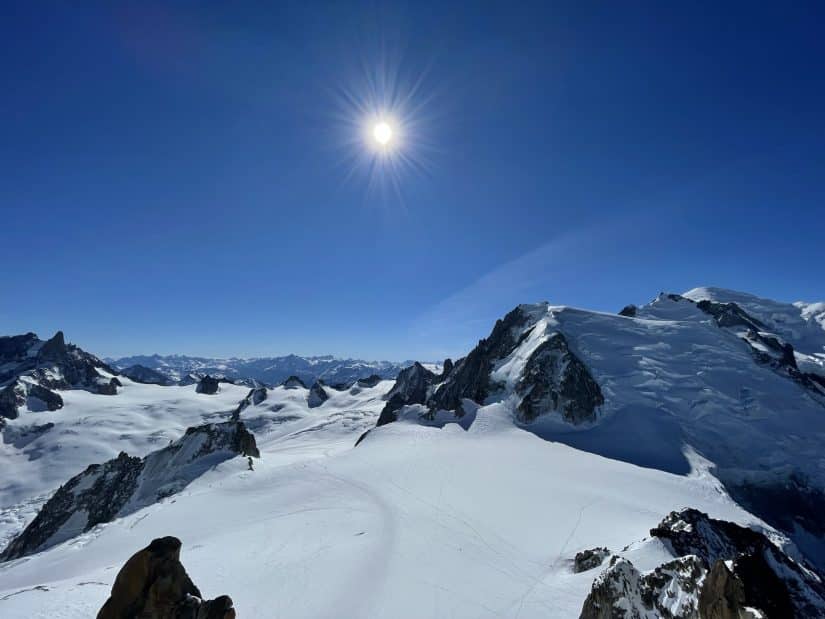 esquiar em chamonix