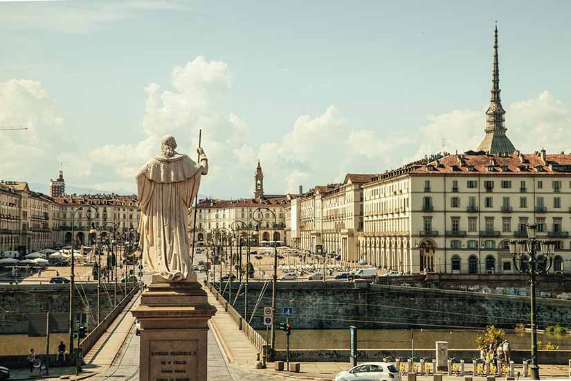 mapa das cidades turisticas italia