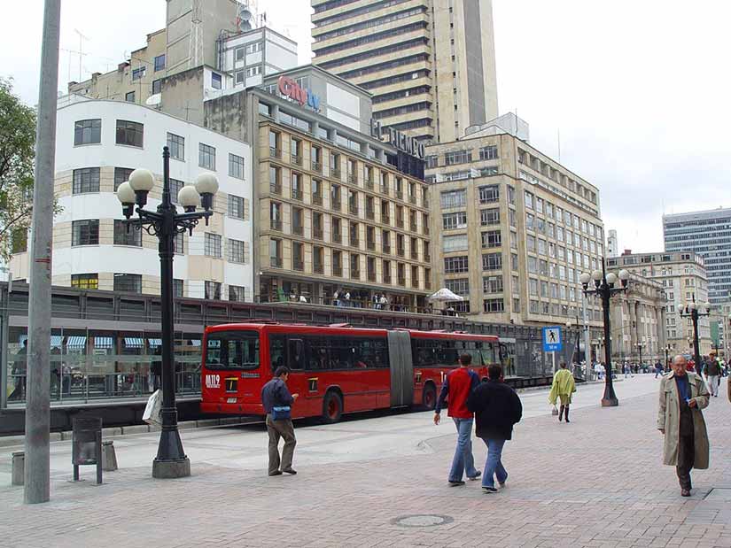 locomoção em bogotá