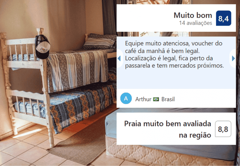 hostel em balneario camboriu barato