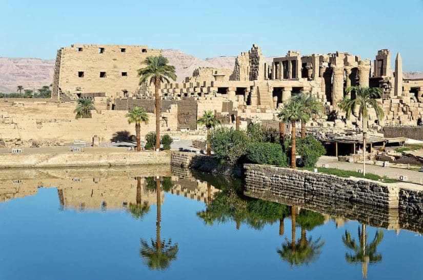 Principais templos das cidades do Egito