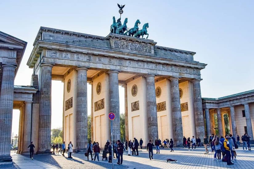 Portão de Brandemburgo, um dos principais atrativos de Berlim