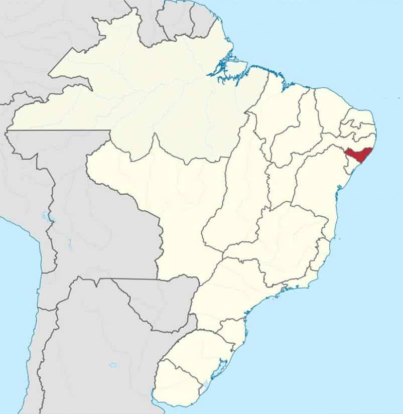 Mapa de Alagoas