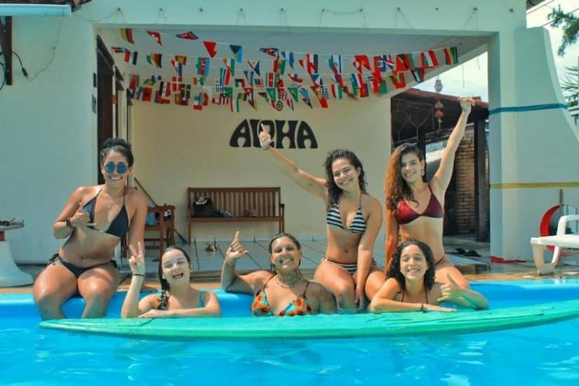 Hostel em Natal com dormitorio feminino