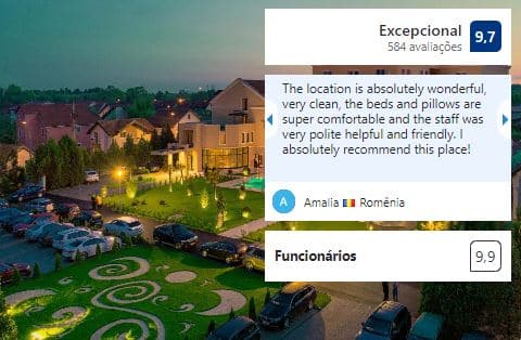 Hotéis bons e baratos na Romênia