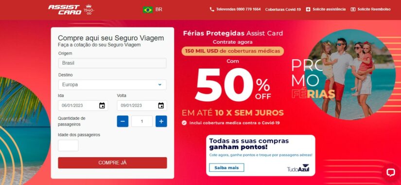 Assist Card seguro viagem