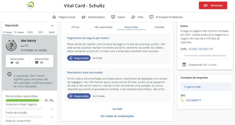 Vital Card seguradora