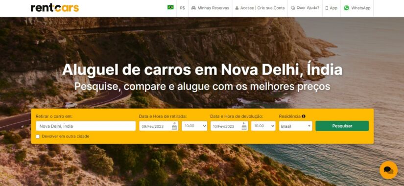 Aluguel de carro em Nova Deli