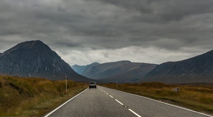 como dirigir na Escócia