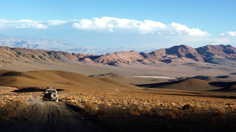 Como é dirigir no Atacama