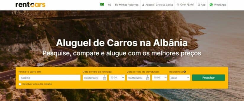 Aluguel de carro na Albânia