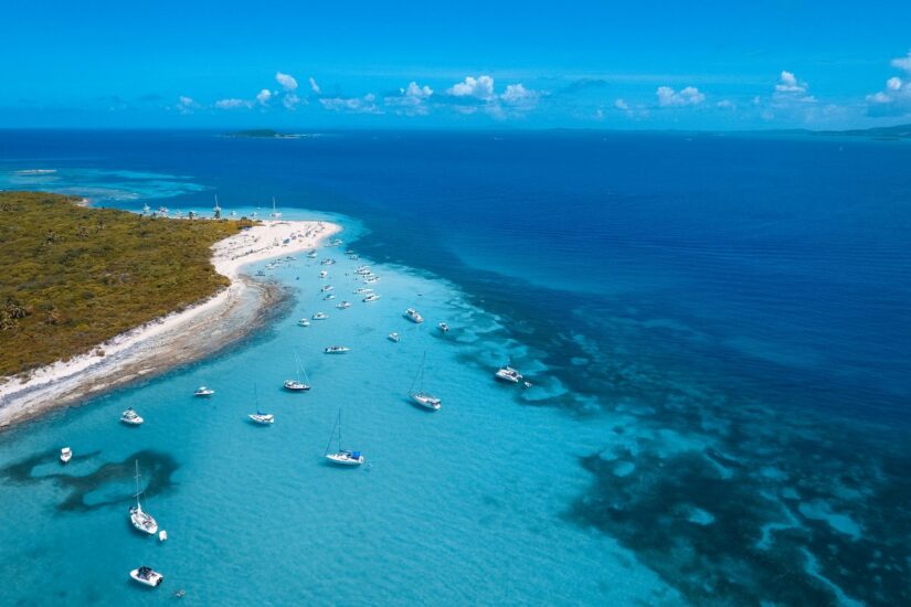 Excursão para Icacos Island