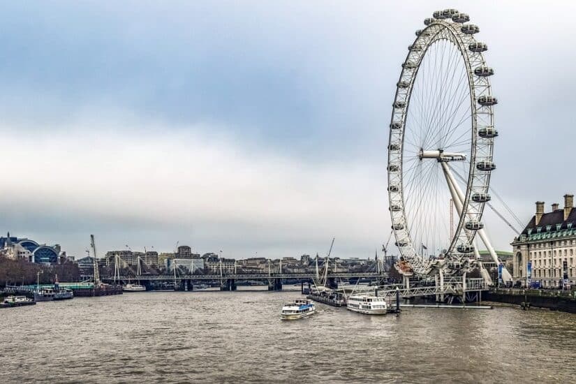 Ingresso antecipado da Roda Gigante Londres