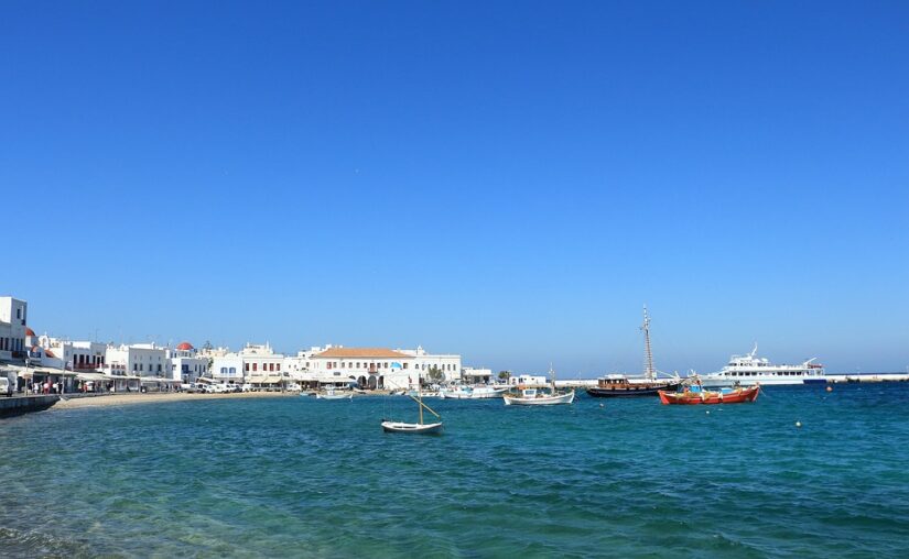 Fazer um cruzeiro em Mykonos