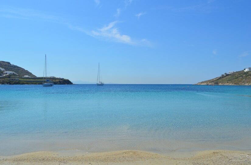 Excursão para as praias de Mykonos