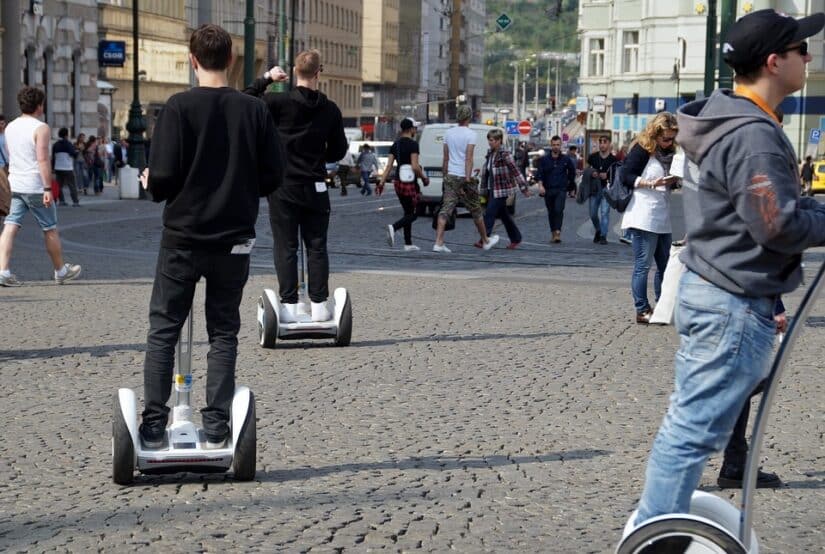 Tour de segway