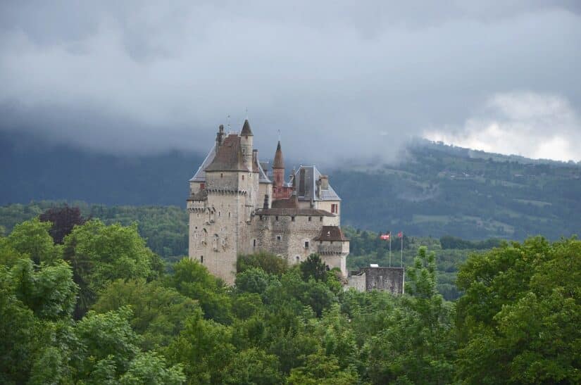 castelos franceses no interior do país para conhecer