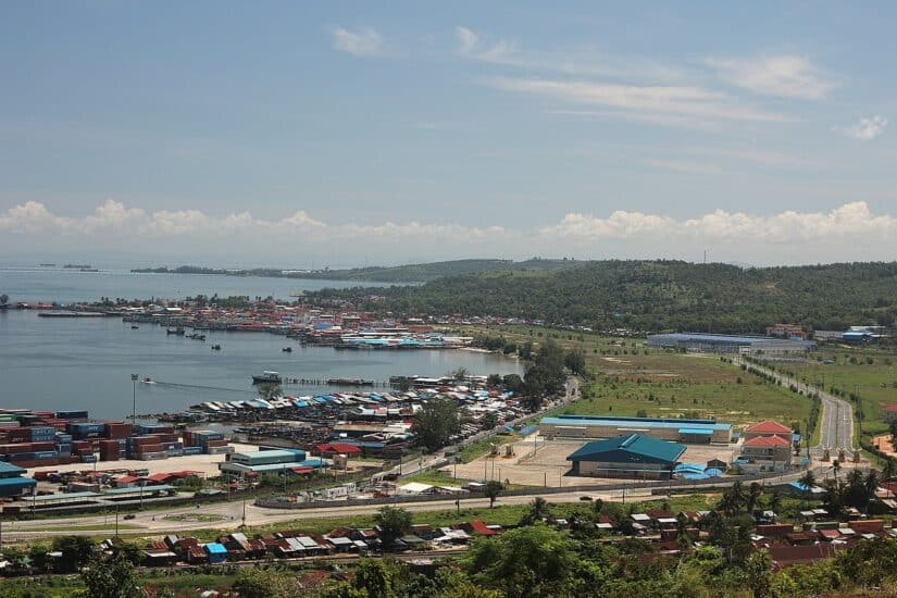 praias no Camboja