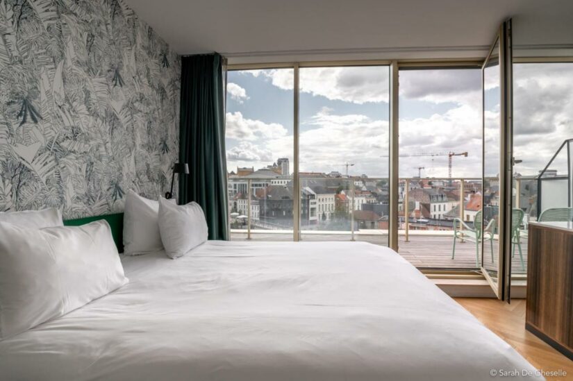 Hotéis com vista em Gent