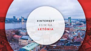Chip virtual Letônia: melhor eSIM internacional com internet