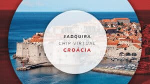 Chip virtual Croácia: melhor eSIM internacional com menor preço